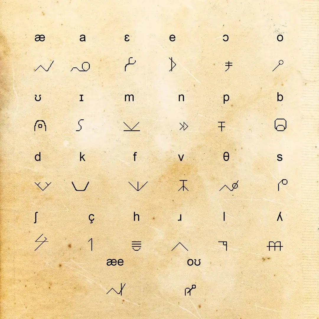 Alphabet Elfique